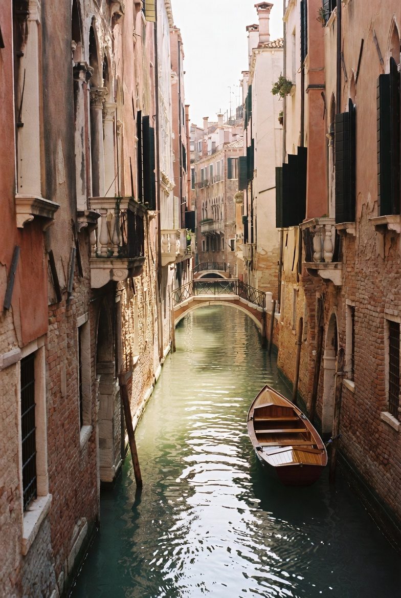 A quiet Venetian back canal